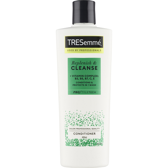 TRESemmé Replenish & Cleanse kondicionér s vitamíny na mastné vlasy, 400 ml