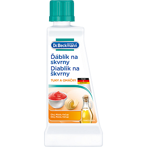 Dr. Beckmann Ďáblík na skvrny olej, tuk, omáčky, kečup, 50 ml