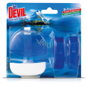 Dr. Devil Polar Aqua 3v1 Wc tekutý závěs 3 x 55 ml