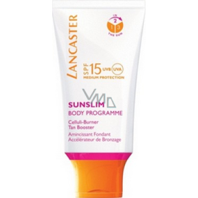 Lancaster Sun Slim Celulli Burner SPF15 mléko na opalování 150 ml