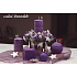 Lima Wellness Levandule aroma svíčka koule průměr 80 mm 1 kus