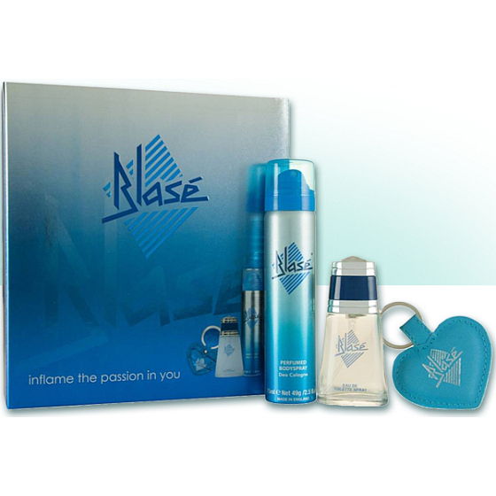 Blasé Blase toaletní voda 30 ml + deodorant sprej 75 ml + klíčenka srdce, dárková sada