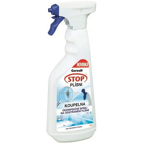 Ceresit Stop plísni Koupelna dezinfekční sprej na odstranění plísní 500 ml rozprašovač