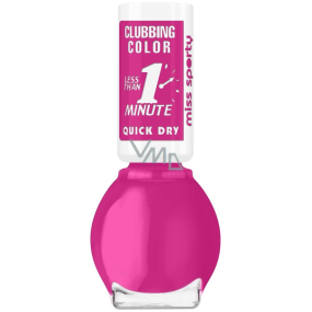 Miss Sporty Clubbing Color lak na nehty 075 Grenadine 7 ml