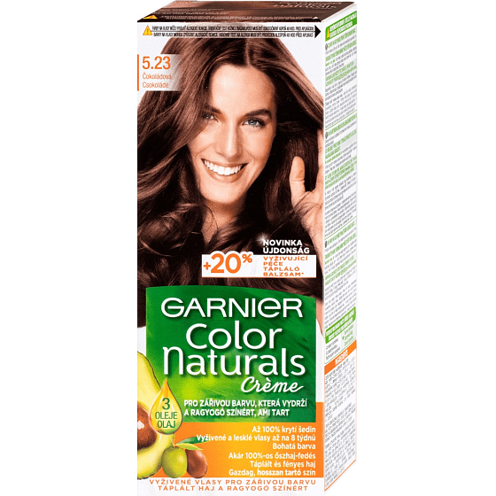 Garnier Color Naturals Créme barva na vlasy 5.23 Čokoládová