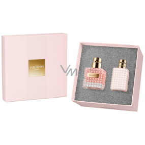 Valentino Donna parfémovaná voda pro ženy 50 ml + tělové mléko 100 ml, dárková sada