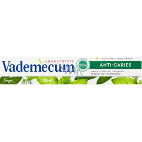 Vademecum Anti Caries & Natural zubní pasta 75 ml