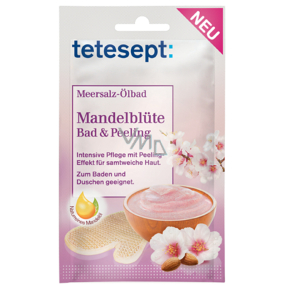 Tetesept Mandlový květ koupel a peeling 65 g