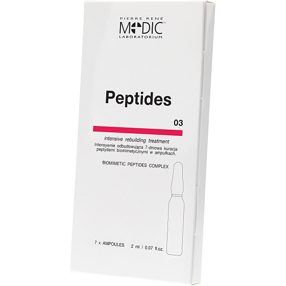 Pierre René Medic Peptides regenerační kúra s peptidy 7 x 2 ml
