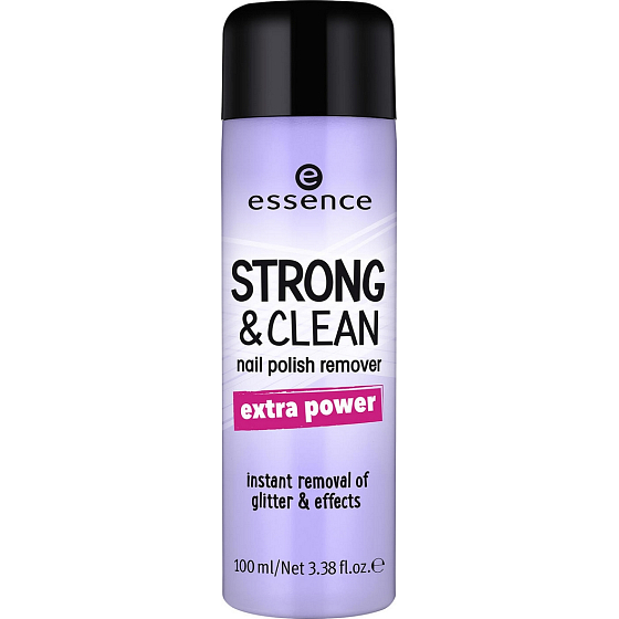 Essence Strong & Clean Nail Polish Remover odlakovač na nehty 02 100 ml