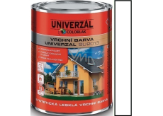 Colorlak Univerzal SU2013 syntetická lesklá vrchní barva Bílá 0,6 l