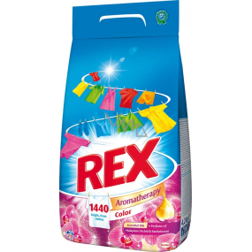 Rex Malaysan Orchid & Sandalwood Aromatherapy Color prášek na praní barevného prádla 20 dávek 1,4 kg