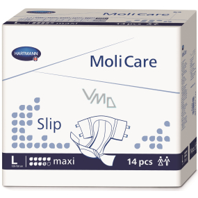 MoliCare Slip Maxi L 120-150 cm 9 kapek zalepovací plenkové kalhotky pro velmi těžký stupeň inkontinence 14 kusů
