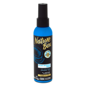 Nature Box Kokos Hydratační vlasový sprej se pro všechny typy vlasů, bez fixace 100% za studena lisovaným olejem, vhodné pro vegany 150 ml