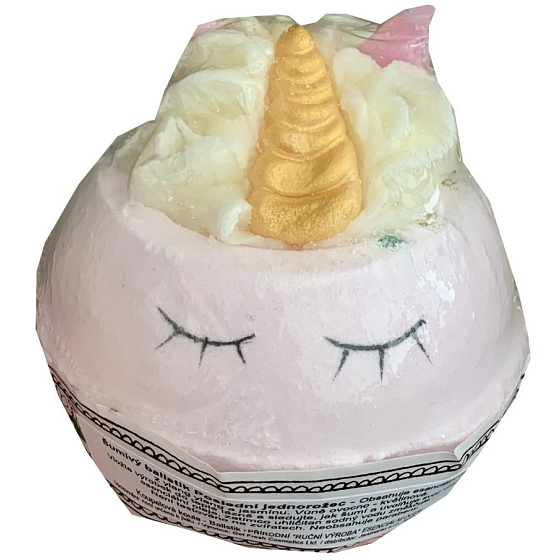 Bomb Cosmetics Poslední jednorožec - The Last Unicorn Šumivý balistik do koupele 160 g