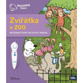 Albi Kouzelné čtení interaktivní mluvící kniha Zvířátka v ZOO, věk 2+