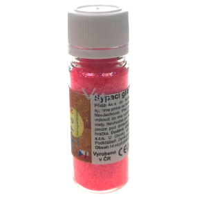 Art e Miss Sypací glitr pro dekorativní použití Fosforově růžová 14 ml
