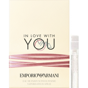 Giorgio Armani Emporio In Love with You parfémovaná voda pro ženy 1,2 ml s rozprašovačem, vialka