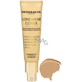 Dermacol Longwear Cover dlouhotrvající krycí make-up 04 Sand 30 ml