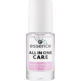 Essence All in One Care Base & Top Coat krycí a podkladový lak na nehty 8 ml