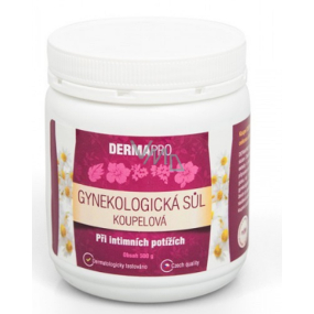 DERMAPRO Gynekologická koupelová sůl 500 g