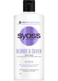 Syoss Blonde & Silver kondicionér pro melírované, blond a šedivé vlasy 440 ml