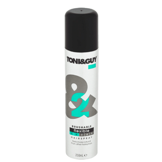 Toni&Guy Flexible Flexibilní lak na vlasy středně tužící 250 ml