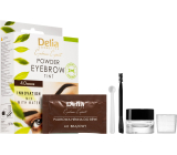 Delia Cosmetics Eyebrow Expert Henna pudrová barva na obočí 4.0 hnědá 4 g