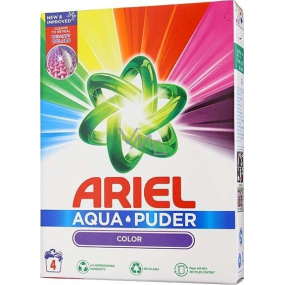 Ariel Color prací prášek na barevné prádlo 4 dávky 260 g
