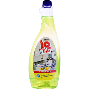 IO Sgrasse Brilla koncentrovaný odmašťovač, náplň, 750 ml