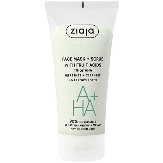 Ziaja Ovocná kyselina pleťová maska a peeling 55 ml