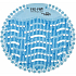 Fre Pro Wave 2.0 Bavlna vonné sítko do pisoáru modré 19 × 20,3 × 1,9 cm 54 g 2 kusy, duopack