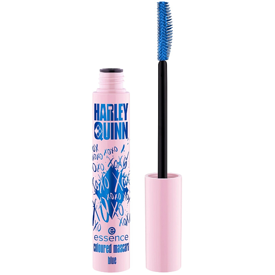 Essence Harley Quinn řasenka barevná 02 Blue 12 ml