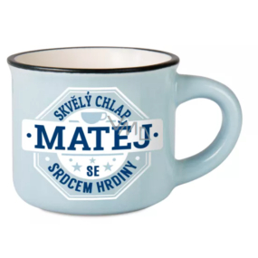 Albi Espresso hrneček Matěj - Skvělý chlap se srdcem hrdiny 45 ml