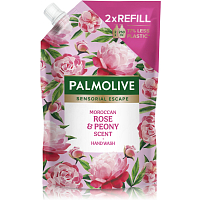 PALMOLIVE tekuté mýdlo-náhradní náplň- Růže a Pivoňka 500 ml