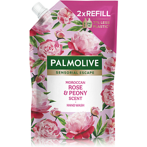 PALMOLIVE tekuté mýdlo-náhradní náplň- Růže a Pivoňka 500 ml PALMOLIVE tekuté mýdlo-náhradní náplň- Růže a Pivoňka 500 ml