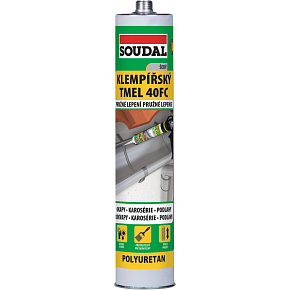 Soudal klempířský tmel polyuretanový, šedý, 310 ml Soudal klempířský tmel polyuretanový, šedý, 310 ml