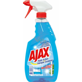 Ajax Triple Action Anti-Fog Skla čisticí prostředek rozprašovač 500 ml