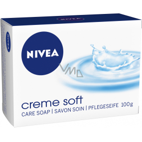 Nivea Creme Soft krémové toaletní mýdlo 100 g
