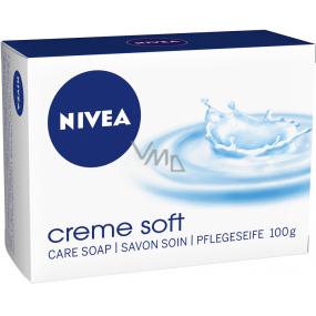 Nivea Creme Soft krémové toaletní mýdlo 100 g