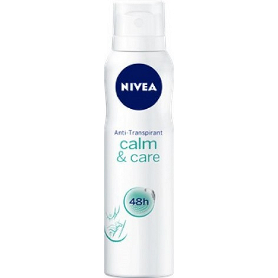Nivea Calm & Care antiperspirant deodorant sprej pro ženy 150 ml