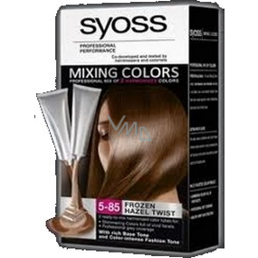 Syoss Mixing Colors dlouhotrvající barva na vlasy 5-85 Ledově Oříškový Twist