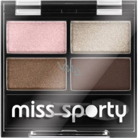 Miss Sporty Studio Colour Quattro oční stíny 407 Mysterious Smoky 3,2 g