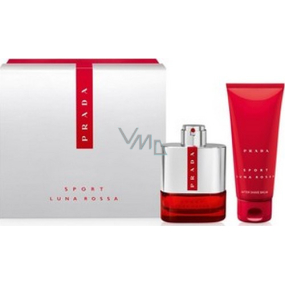 Prada Luna Rossa Sport toaletní voda 100 ml + sprchový gel 100 ml, dárková sada