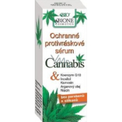 Bione Cosmetics Cannabis ochranné protivráskové sérum pro všechny typy pleti 40 ml