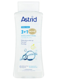 Astrid Fresh Skin 3v1 Micelární voda odstraňuje make up, čistí, osvěžuje na tvář, oči a rty pro normální až smíšenou pleť 400 ml