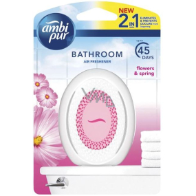Ambi Pur Bathroom Flowers & Spring gelový osvěžovač vzduchu do koupelny 7,5 ml