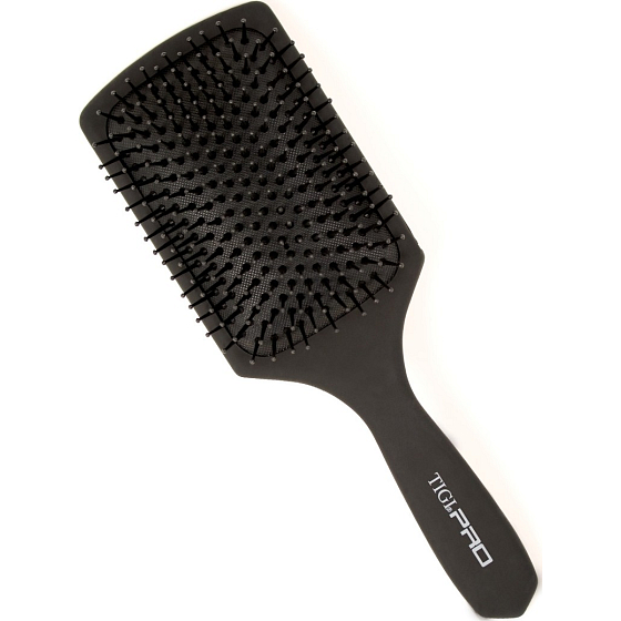 Tigi Pro Large Paddle Brush velký plochý kartáč na vlasy černý
