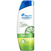 Head&Shoulders Deep Cleanse Oil Control with Citrus šampon na vlasy proti lupům 300 ml