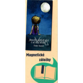 Albi Magnetická záložka do knížky Dívá se na hvězdy 8,7 x 4,4 cm